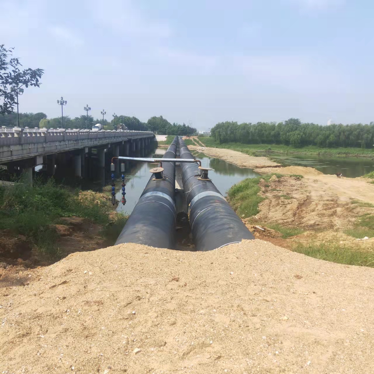 合川长距离输油管道清洗